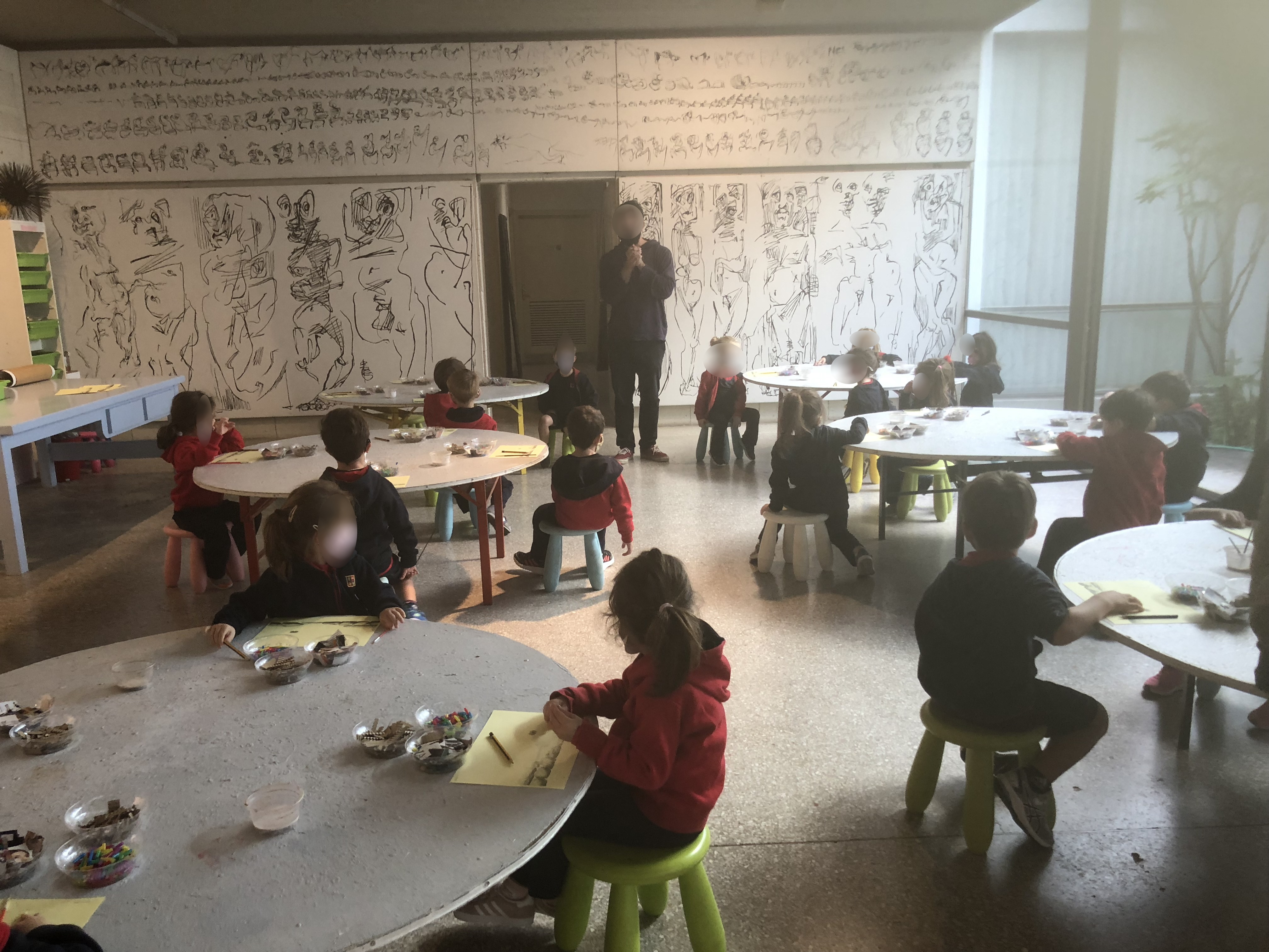 Coral Section Takes Field Trip to Vorres Museum!