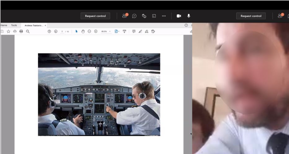 “Dolphin” Section Explores Airplane Cabins and Airports