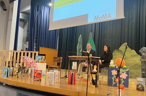 MoMA visits the Psychico College Elementary School