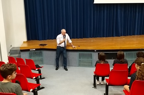 Professor Lekkas' lecture to Athens College and Psychico College Grade 5 students