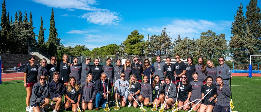 Επίσκεψη της γυναικείας ομάδας Lacrosse του Elon University-ΔΚΨ