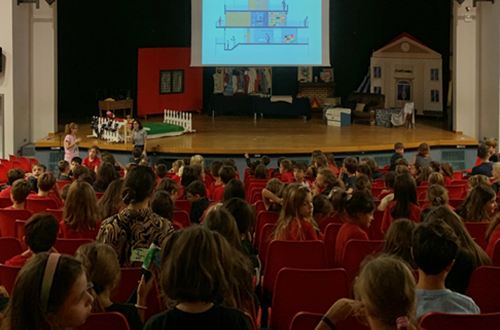 PC Grade 2 student activities in the context of the PYP - "Meeting an architect"