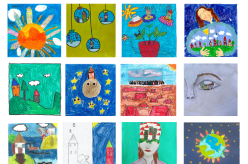Distinction for Psychico College Grade 2 Student in Art Competition