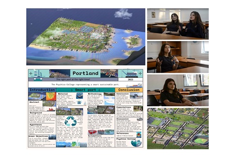 1st Place for Psychico College Junior High School ‘Portland’ Team in ‘International EU-CONEXUS School Contest 3rd edition - Think Smart, Create Green’