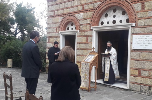 The Salutations to the Most Holy Theotokos (Liturgy of the Akathist Hymn) at Athens College