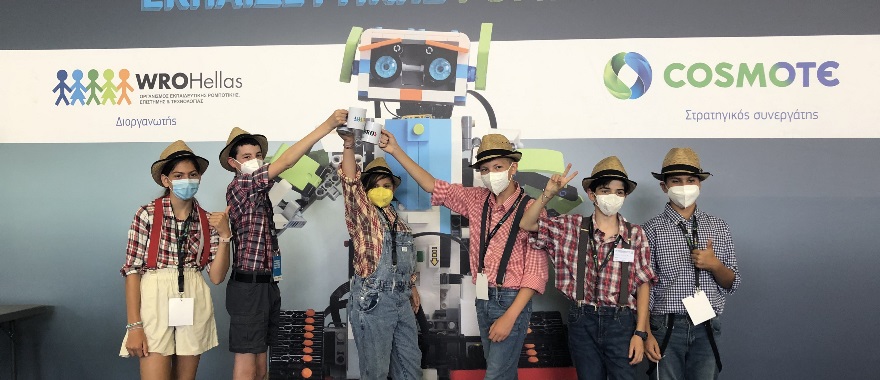 Athens College Elementary AC PRODUCERS team wins “Model Special Award” at the W.R.O. Hellas Robotics Competition