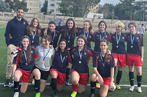 Min. Edu. Psychico College High School All-Girls Soccer Championship