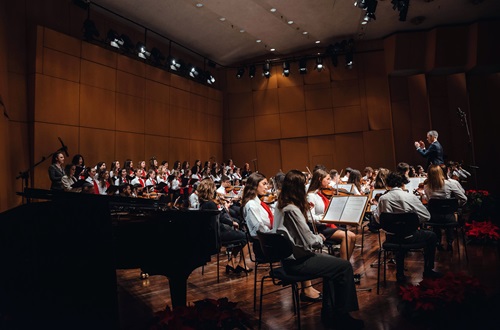 College Christmas concert
at the Megaron Athens Concert Hall