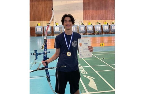 Dimitris Anastasopoulos’ Distinction in PanHellenic Archery Championship