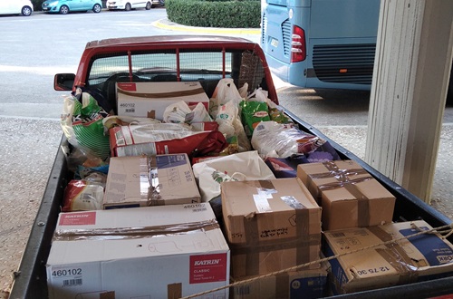 Athens College Elementary School Organizes Stray Animal Food Drive