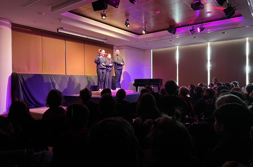 Pre-kindergarten Students visit the Megaron-The Athens Concert Hall