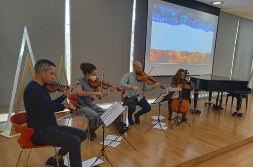 The Athens College Conservatory visits "John M. Carras" Kindergarten