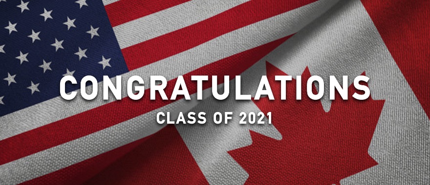 Acceptances to US/Canada universities