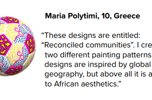 Winning Design in UNHCR Drawing and Comics Competition