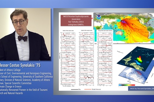 Prof. C. Synolakis Speaks about the Deadly Tohoku Tsunami of 2011
