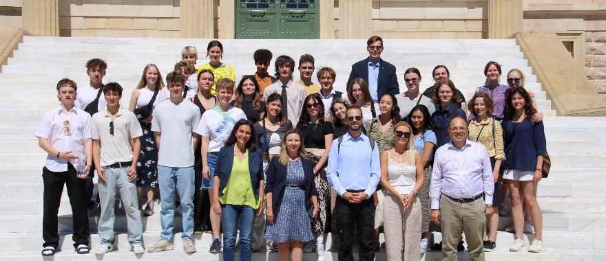 Επίσκεψη του σχολείου Viborg Katedralskole της Δανίας στο ΙΒ Diploma Programme