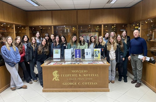 Επίσκεψη μαθητών Βιολογίας ΙΒ DP στο Εργαστήριο Φυσιολoγίας του ΕΚΠΑ