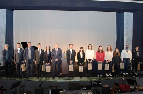 Final Round of Three Hierarchs Oratory Competition at Athens College High School