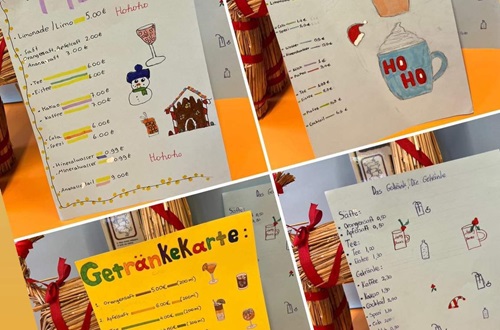 Athens College Grade 6 German Class Activity